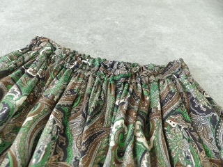 TRAVAIL MANUEL(トラバイユマニュアル) ペイズリープリントロングギャザースカートの商品画像25