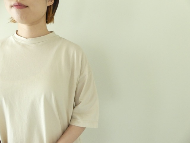 prit(プリット) 強撚天竺5分袖フレアTシャツの商品画像3
