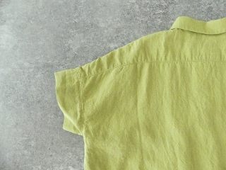 快晴堂(かいせいどう) パネルプリントの大きな水玉　wideフレンチ半袖シャツの商品画像35