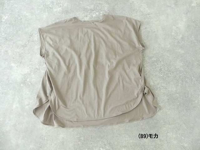maomade(マオメイド) バックギャザーフレンチスリーブTシャツの商品画像19
