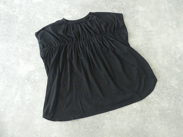 maomade(マオメイド) バックギャザーフレンチスリーブTシャツの商品画像36