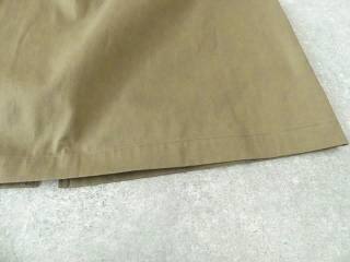 STAMP AND DIARY(スタンプアンドダイアリー) スーピマコットン60/2ギャバクリアカットWポケットギャザースカートの商品画像24