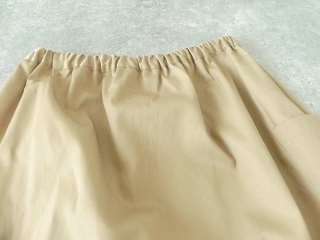 STAMP AND DIARY(スタンプアンドダイアリー) スーピマコットン60/2ギャバクリアカットWポケットギャザースカートの商品画像29