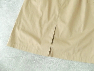 STAMP AND DIARY(スタンプアンドダイアリー) スーピマコットン60/2ギャバクリアカットWポケットギャザースカートの商品画像34