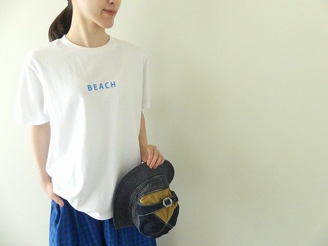 快晴堂(かいせいどう) 海上がりUNI-Tシャツ COMFORT FIT A柄「海がきた!」の商品画像2