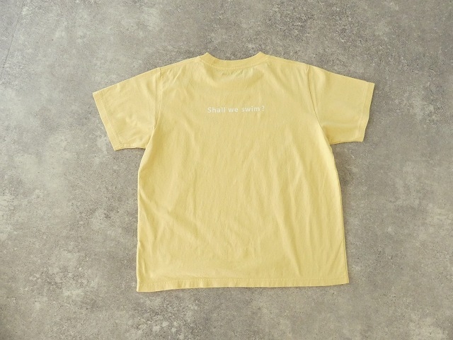 快晴堂(かいせいどう) 海上がりUNI-Tシャツ COMFORT FIT A柄「海がきた!」の商品画像28