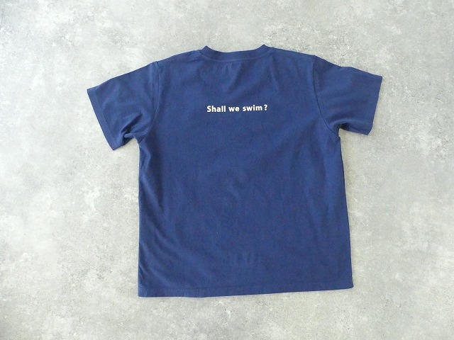 快晴堂(かいせいどう) 海上がりUNI-Tシャツ COMFORT FIT A柄「海がきた!」の商品画像52