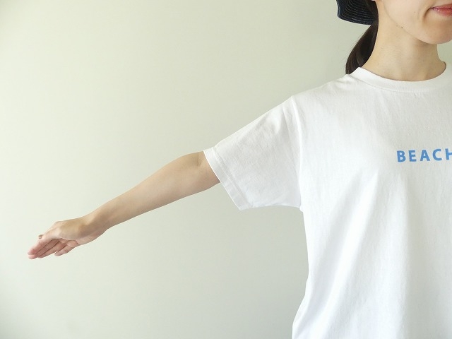 快晴堂(かいせいどう) 海上がりUNI-Tシャツ COMFORT FIT A柄「海がきた!」の商品画像6