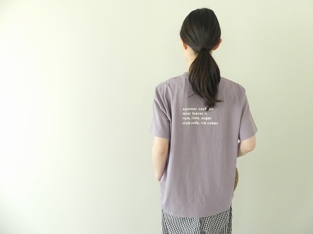 快晴堂(かいせいどう) 海上がりUNI-Tシャツ COMFORT FIT B柄「サマーカクテル」の商品画像5