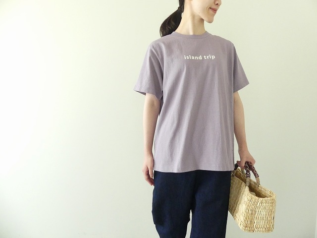 快晴堂(かいせいどう) 海上がりUNI-Tシャツ COMFORT FIT D柄「島巡り」の商品画像1