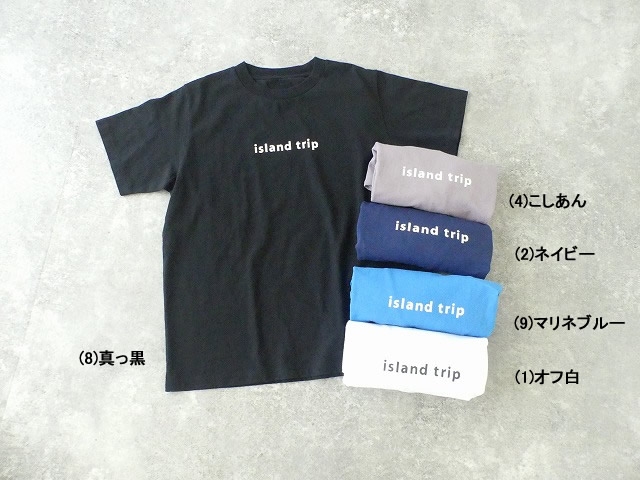 快晴堂(かいせいどう) 海上がりUNI-Tシャツ COMFORT FIT D柄「島巡り」の商品画像3