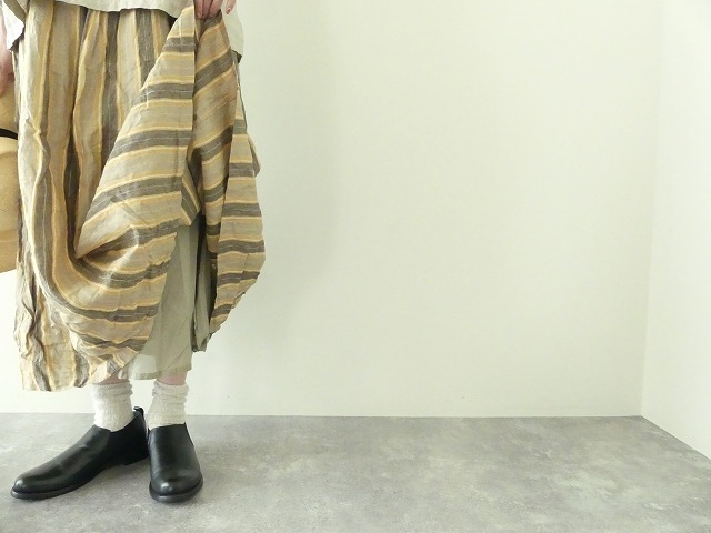 ichiAntiquite's(イチアンティークス) リネンストライプスカートの商品画像8