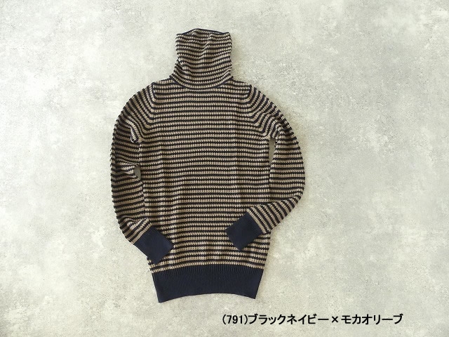 maomade(マオメイド) ワッフル編みタートルプルオーバーの商品画像11