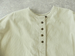 Hands　of　creation(ハンズオブクリエイション) シャツコール東炊きクルーネック2WAYブラウスの商品画像36