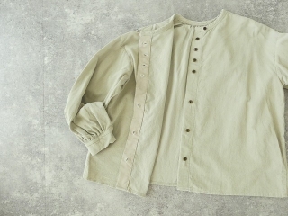 Hands　of　creation(ハンズオブクリエイション) シャツコール東炊きクルーネック2WAYブラウスの商品画像38