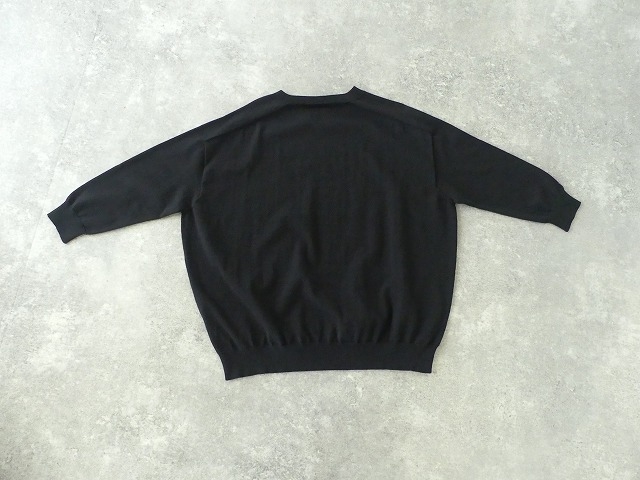 LinenYa(リネンヤ) クルーネック7分袖ニットの商品画像10