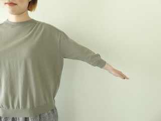 LinenYa(リネンヤ) クルーネック7分袖ニットの商品画像24