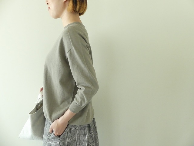 LinenYa(リネンヤ) クルーネック7分袖ニットの商品画像4