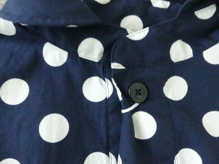 LOLO(ロロ) 定番プルオーバー型ビッグシャツ　ドットの商品画像29
