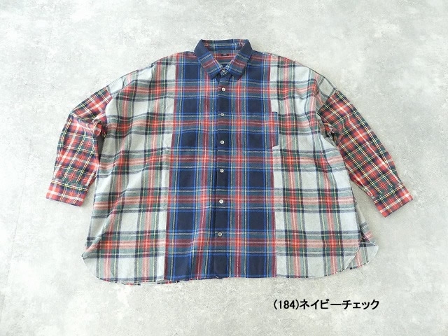 UNIVERSAL TISSU(ユニヴァーサル ティシュ) ネルチェックレギュラーシャツの商品画像11