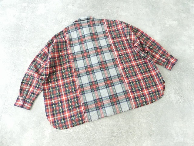 UNIVERSAL TISSU(ユニヴァーサル ティシュ) ネルチェックレギュラーシャツの商品画像14