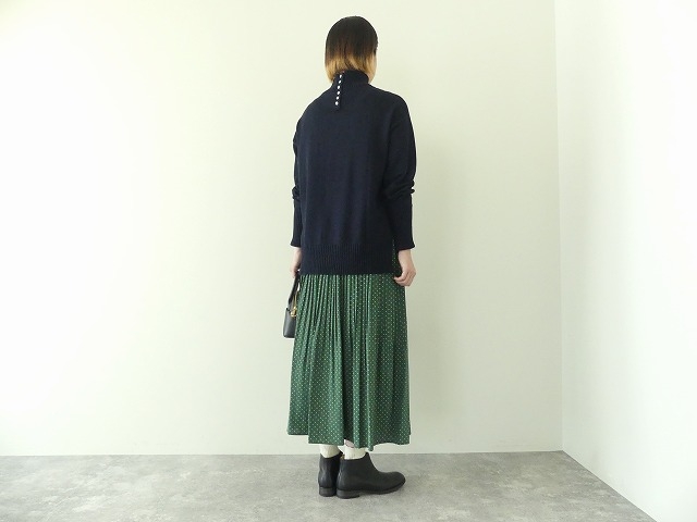 sosotto(ソソット) ドットプリントプリーツスカートの商品画像11