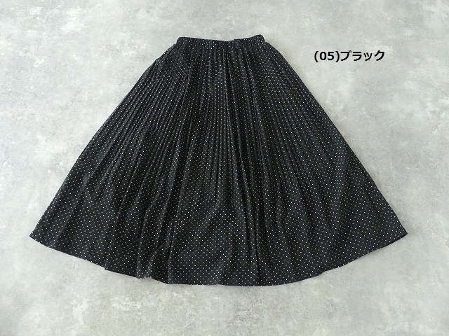 sosotto(ソソット) ドットプリントプリーツスカートの商品画像12
