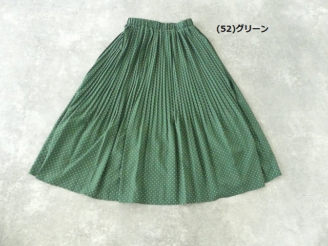 sosotto(ソソット) ドットプリントプリーツスカートの商品画像13