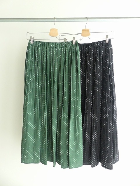 sosotto(ソソット) ドットプリントプリーツスカートの商品画像2