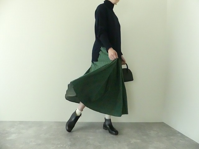 sosotto(ソソット) ドットプリントプリーツスカートの商品画像6