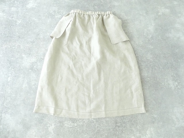 R&D.M(オールドマンズテーラー) DENSELY LINEN HANGING POCKET SKIRTの商品画像10