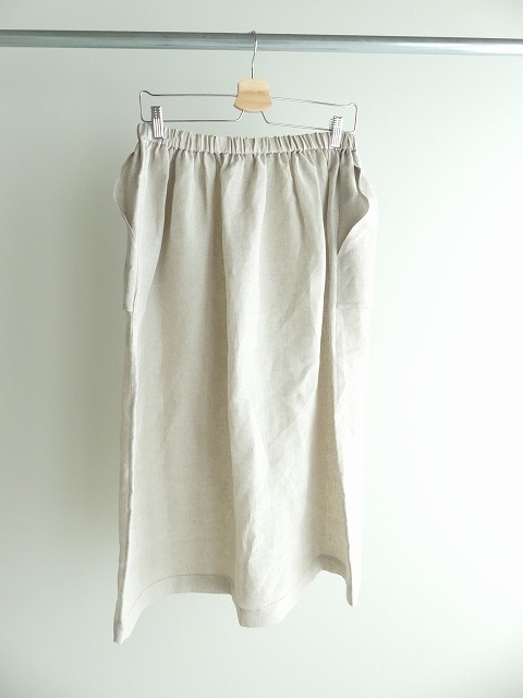 R&D.M(オールドマンズテーラー) DENSELY LINEN HANGING POCKET SKIRTの商品画像11