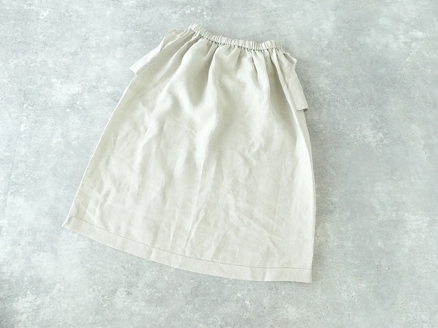 R&D.M(オールドマンズテーラー) DENSELY LINEN HANGING POCKET SKIRTの商品画像12