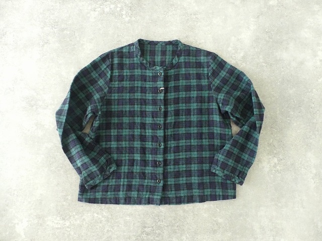 SARAHWEAR(サラウェア) SPACE MOO Brushed Linen Tartan　C/D ブラッシュドリネンタータンカーディガンの商品画像12