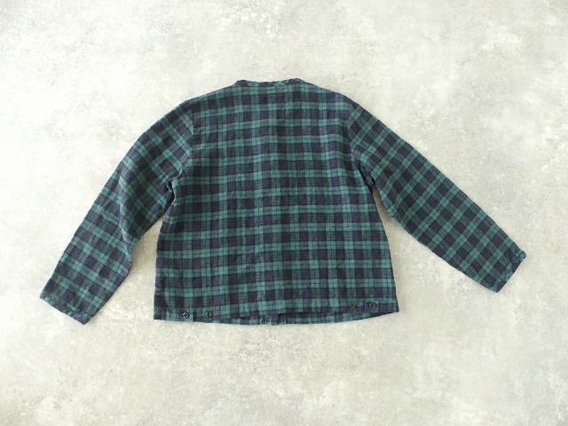 SARAHWEAR(サラウェア) SPACE MOO Brushed Linen Tartan　C/D ブラッシュドリネンタータンカーディガンの商品画像13