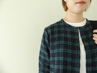 SARAHWEAR(サラウェア) SPACE MOO Brushed Linen Tartan　C/D ブラッシュドリネンタータンカーディガンの商品画像21