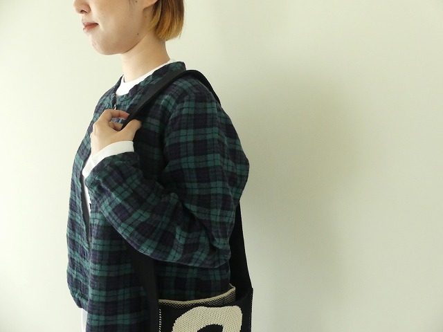 SARAHWEAR(サラウェア) SPACE MOO Brushed Linen Tartan　C/D ブラッシュドリネンタータンカーディガンの商品画像6