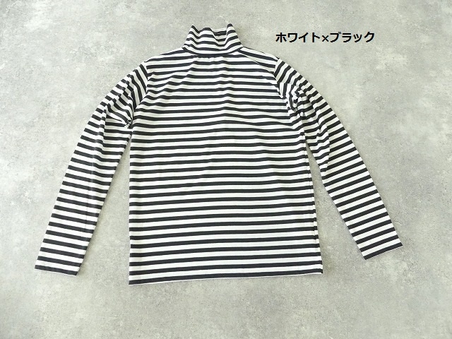 Veritecoeur(ヴェリテクール) TCボーダーハイネックカットソーの商品画像11