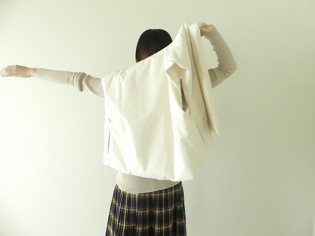HAU(ハウ) inner warm vest cloudの商品画像5