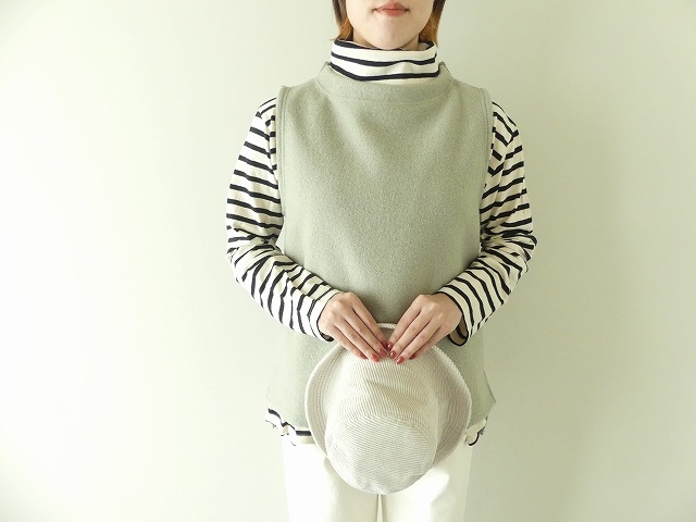 NATURAL LAUNDRY(ナチュラルランドリー) ウールリングボトルネックベストの商品画像3