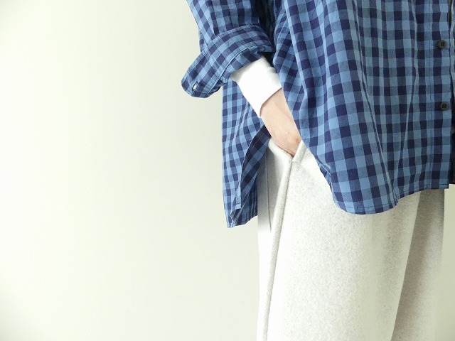 NATURAL LAUNDRY(ナチュラルランドリー) ウールリングワイドエッグパンツの商品画像3