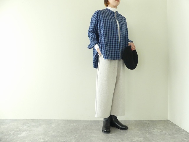 NATURAL LAUNDRY(ナチュラルランドリー) ウールリングワイドエッグパンツの商品画像5