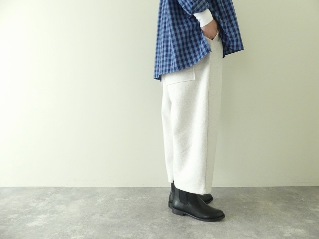 NATURAL LAUNDRY(ナチュラルランドリー) ウールリングワイドエッグパンツの商品画像8