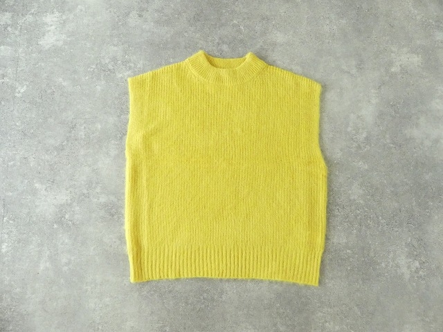 maomade(マオメイド) ふわふわあぜ編みモックネックベストの商品画像10