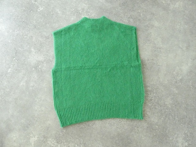 maomade(マオメイド) ふわふわあぜ編みモックネックベストの商品画像13