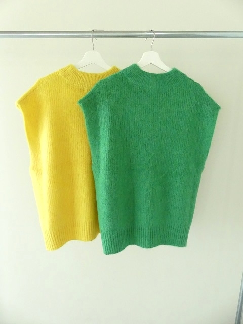 maomade(マオメイド) ふわふわあぜ編みモックネックベストの商品画像8