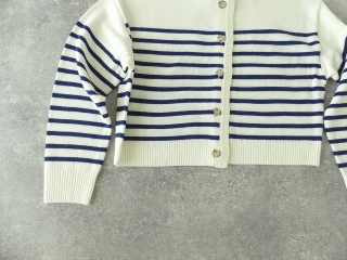 MidiUmi(ミディウミ) ボーダークルーネックカーディガンの商品画像24