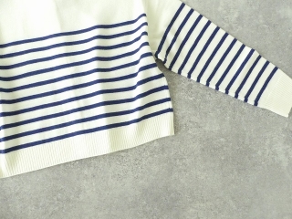 MidiUmi(ミディウミ) ボーダークルーネックカーディガンの商品画像33
