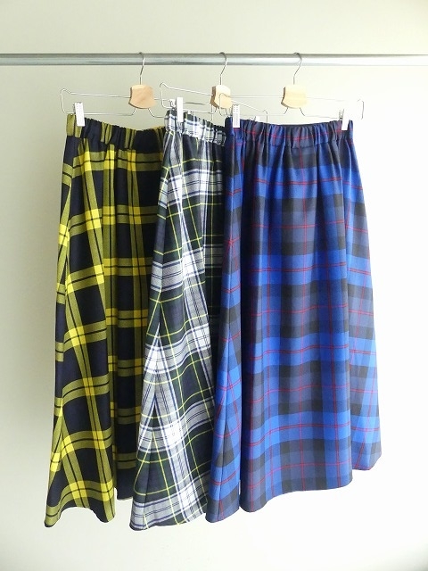 O’NEIL OF DUBLIN(オニールオブダブリン) WORSTED WOOL GATHER FLARED SKIRTの商品画像14