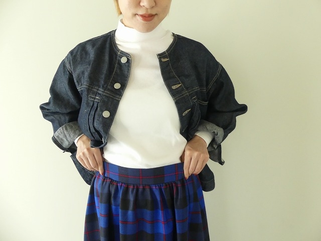 O’NEIL OF DUBLIN(オニールオブダブリン) WORSTED WOOL GATHER FLARED SKIRTの商品画像4